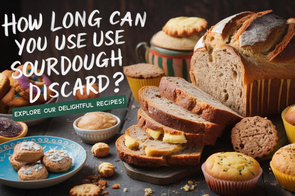 Learn how long you can use sourdough discard, the best storage methods, and delicious recipes to make the most of your discard and reduce waste.